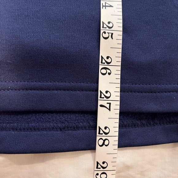 UNTUCKit Ristow Navy Blue Quarter Zip Pullover With Pocket NWT - Picture 12 of 12